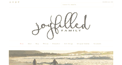 Desktop Screenshot of joyfilledfamily.com